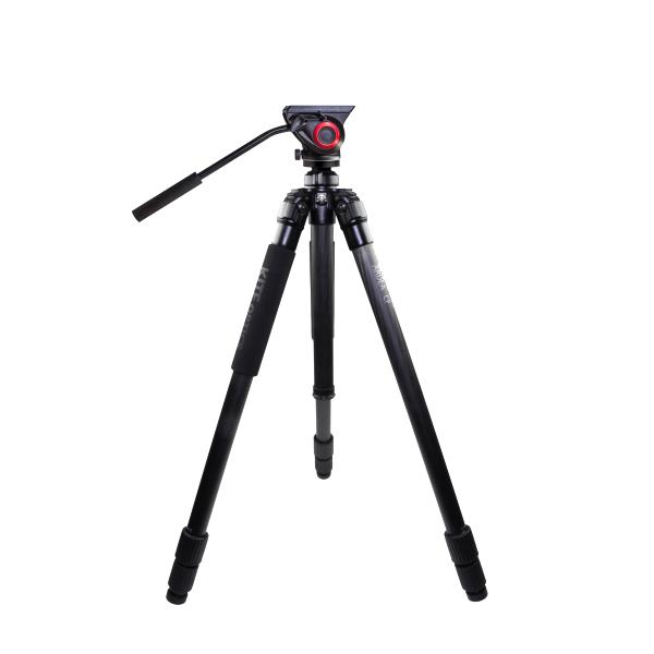 KITE ARDEA CF STATIEV + MANFROTTO KOPF MVH500AH