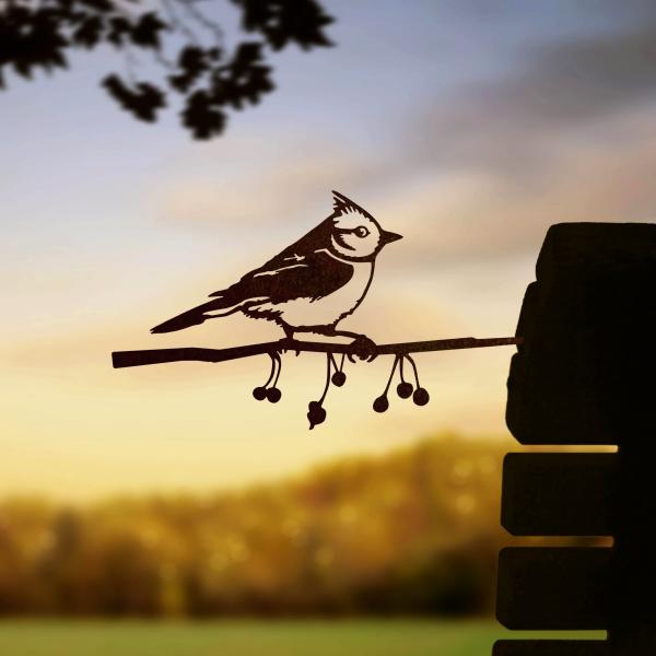 Crested Tit - METALBIRD